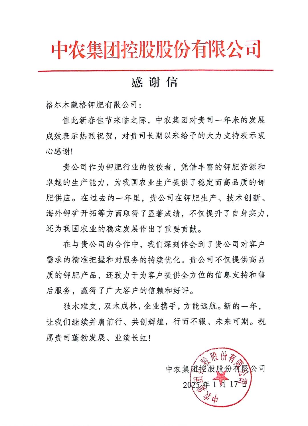 龙8头号玩家矿业与中农控股就深入钾肥战术合作召开座谈